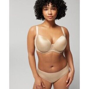 Soma Nude T-Shirt Underwire Bra and Brief Set